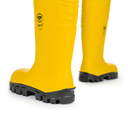 Bekina, StepliteX SolidGrip, Rubber Boots, PU, S5, Yellow/Black