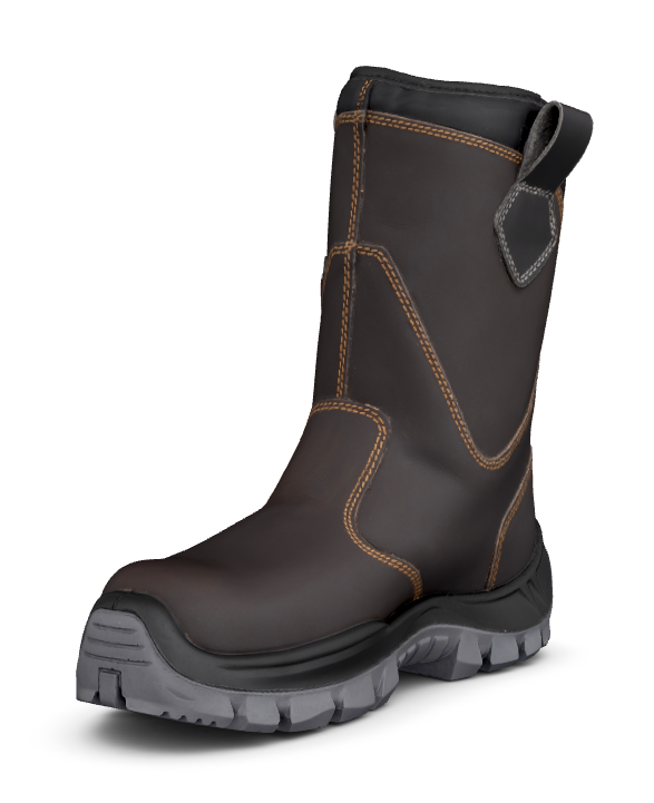 Gaston Mille,  UOMA3 Unitan FusionGrip, High-cut Safety Shoes, Slip-On, S3 HI CI FO LG SR