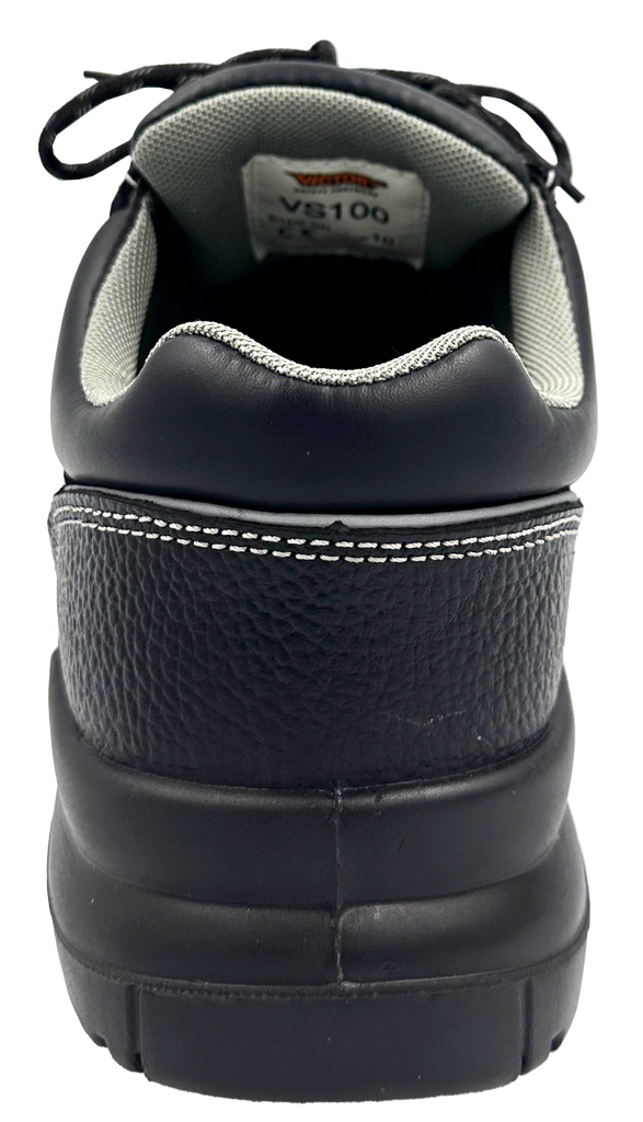 Victory, AirStep VS100, Low-cut Safety Shoes, Lace-Up, S1PS SR, Black, Size UK 03