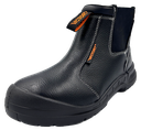 Victory, AirStep VS104, Mid-cut Safety Shoes, Slip-On, S3S SR, Black, Size UK 03