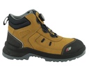 Cheetah Safety, ADV Jubatus 6112K, Mid-cut Safety Shoes, Quick-Lace, S3 SRC, Sands, Size UK 04