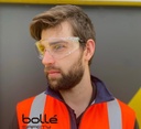 Bolle Safety, Override, OTG Safety Glasses, Anti-scratch and Anti-fog