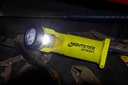Nightstick, INTRANT® Intrinsically Safe Dual-Light Angle Light - 3 AA , Lime Green - UL913 / ATEX Zone 0, 5566GX