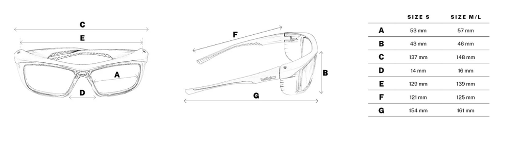 Bolle Safety, KURT, RX, Prescription Safety Glasses Frame, Grey