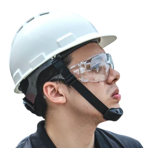 Bullard USA, 62WHBFG, S62, Industrial Safety Helmet, Vented, Cap style, 4 point Flexgen ratchet, White