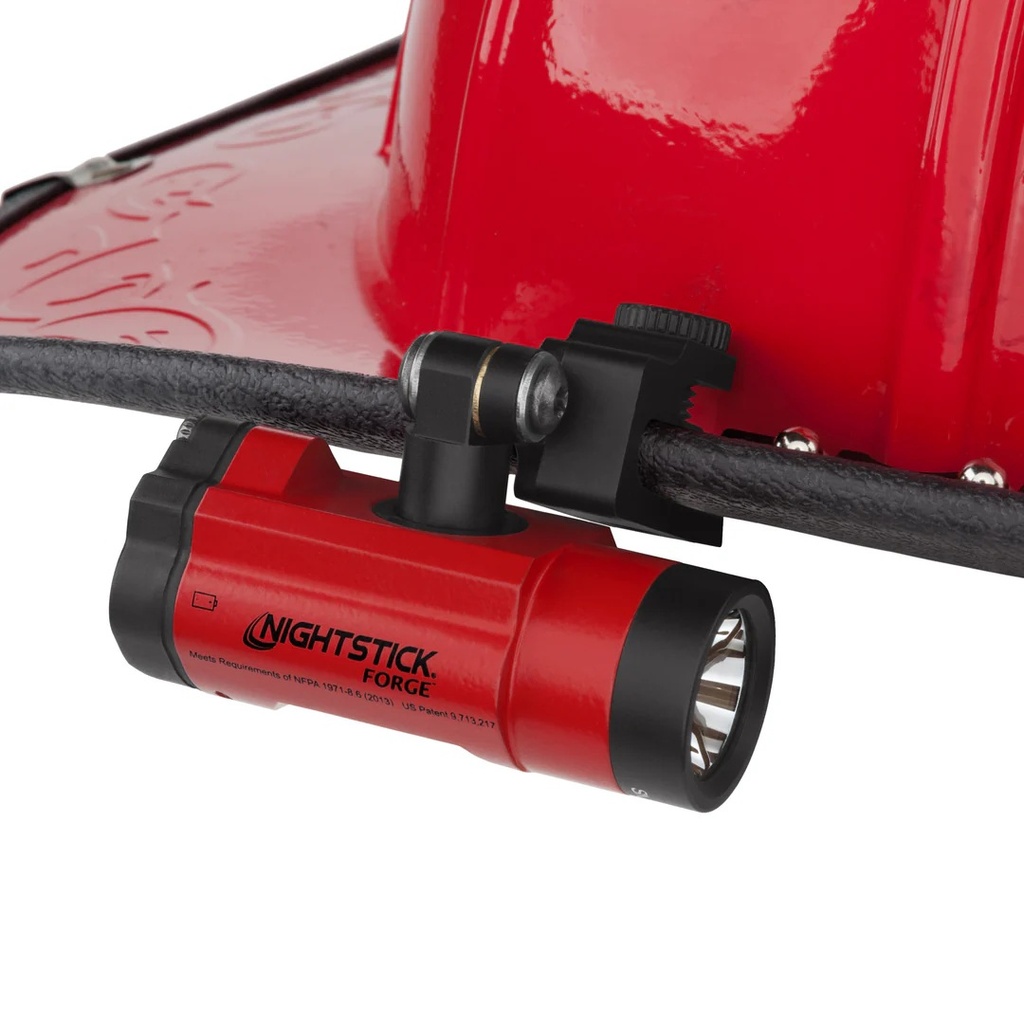 Nightstick, FORGE® Intrinsically Safe Helmet Mounted Function Light - 2 CR123, Red, UL913 / ATEX, 5465R