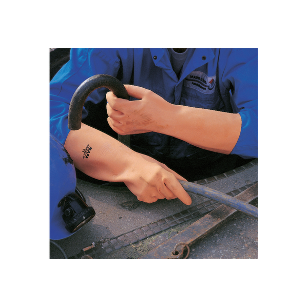 Mapa Professional, Alto 299, Chemical Gloves, Latex, Orange, 31cm