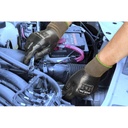 Mapa Professional, Ultrane 526, Handling Gloves, Nitrile Grip & Proof, Black