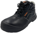 Victory, AirStep VS102, Mid-cut Safety Shoes, Lace-Up, S1PS SR, Black, Size UK 03