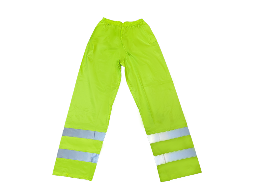 FlemX, FlemStorm, Rain Suit, Jacket and Pants, 2inch Reflective, Hi-Viz Green