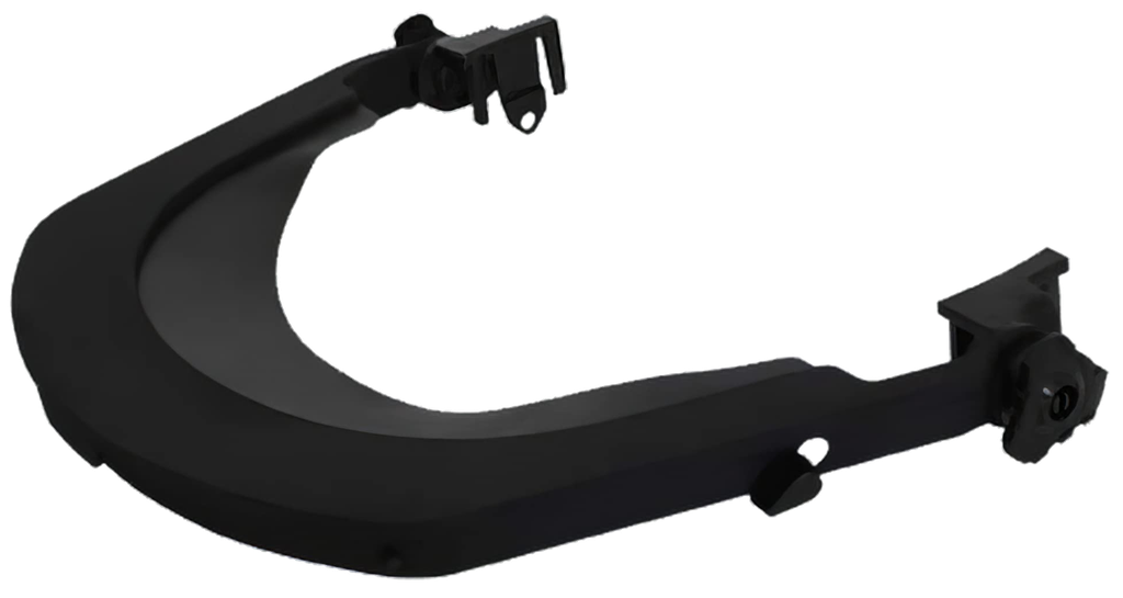 Bullard USA, 400W, Nylon Face Shield Bracket with debris control only, Slot mounted, for cap style models