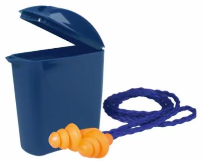 3M, 1271, Reusable Earplugs, Corded, with Carrying Case