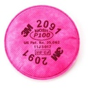 3M, 2091, Half Mask Respirators Particulate Filter