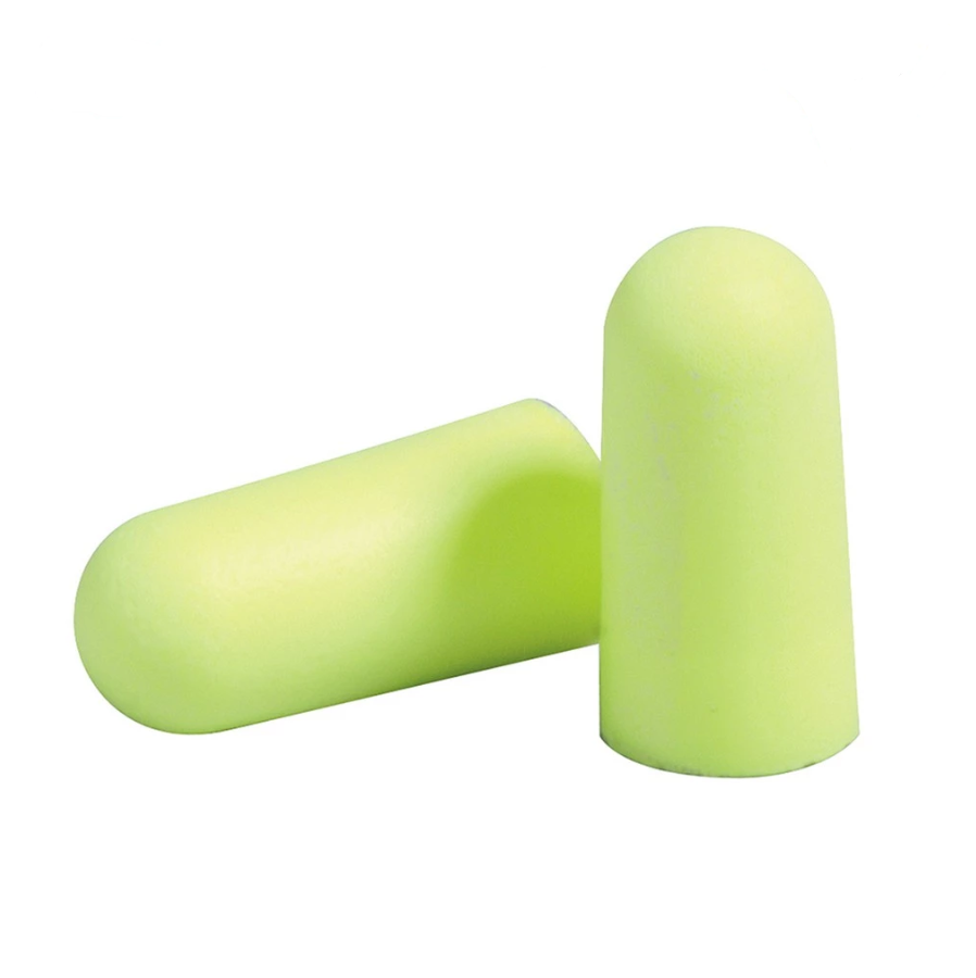 3M, 312-1251, E-A-Rsoft Yellow Neons Foam Earplugs, Uncorded, Large, 200pairs/box