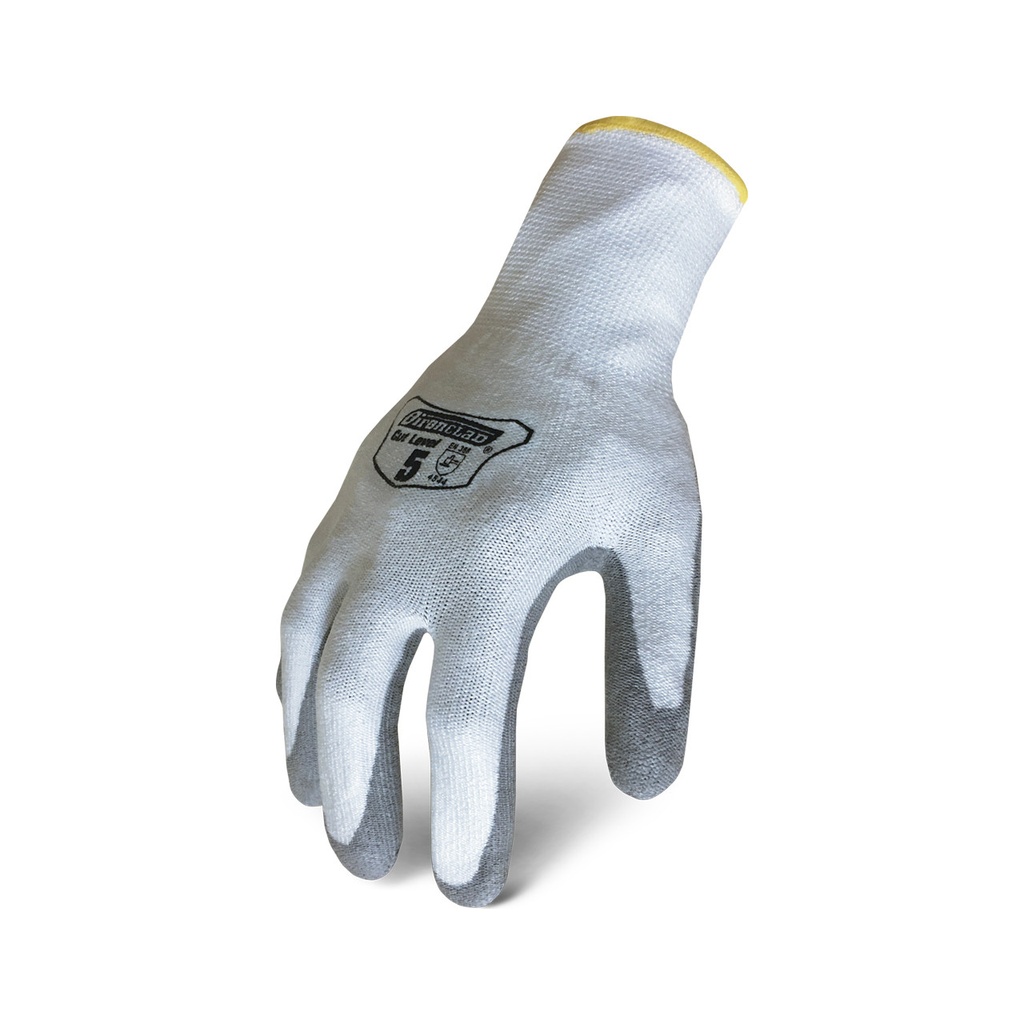 Ironclad, IKC5-REI Knit Cut 5, Work Gloves, Smooth Nitrile Coated Palm, EN 4544