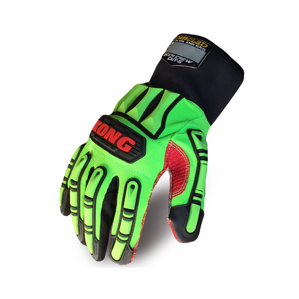Ironclad, KDC5 Kong Deck Crew, Impact Work Gloves, Heavy Duty Palm, EN 4X44FP