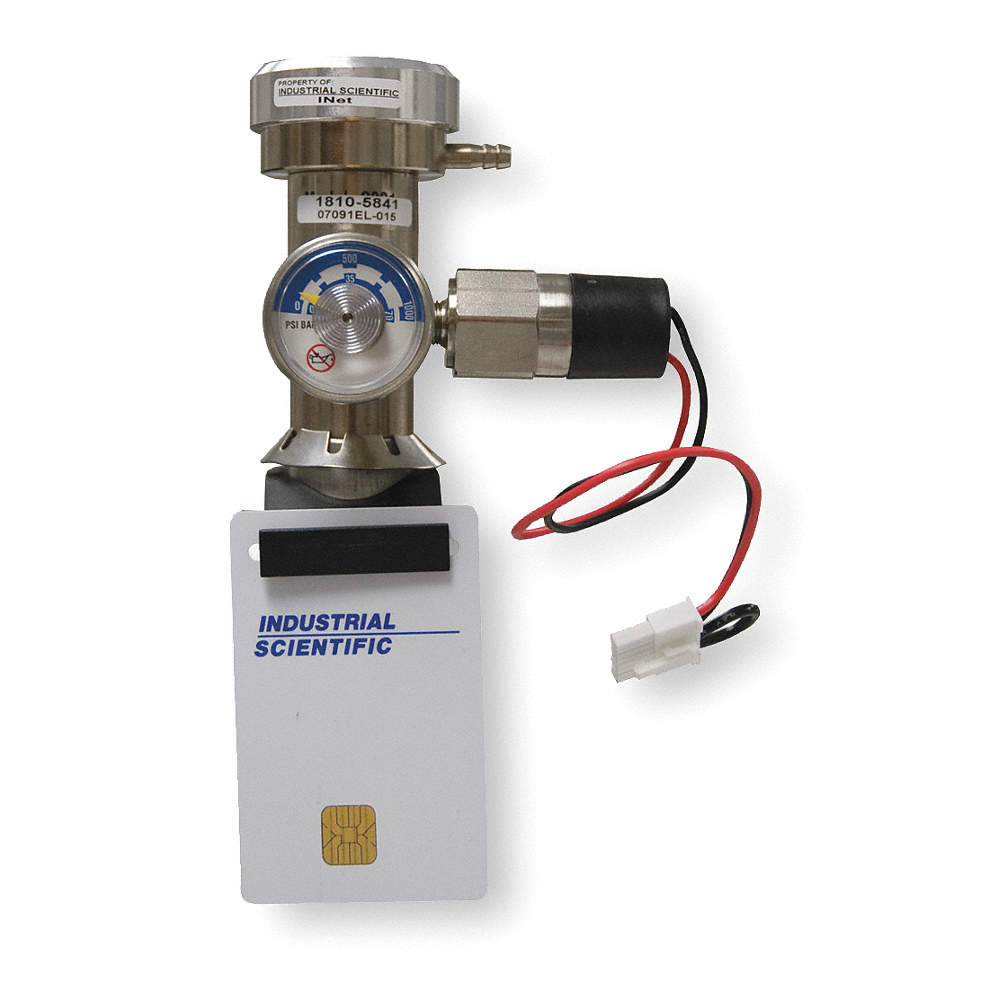 Industrial Scientific, 18105841, Demand Flow Gas Cylinder Regulator for 103L, 116L Cylinders