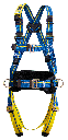 Irudek, Light Plus 4, Full Body Harness, Dorsal and Front Anchorage Point, Working Positioning Belt, Size S-M