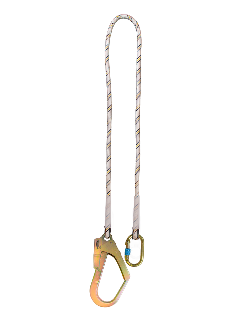 Irudek, Nexion 150-H, Single Connecting Lanyard, Rope Sling, Scaffold Hook, 150CM