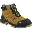 Cheetah Safety, ADV Jubatus 6112K, Mid-cut Safety Shoes, Quick-Lace, S3 SRC, Sands, Size UK 04