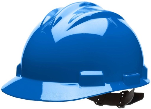 [50BUL-ISHM-61PBBFG] Bullard USA, 61PBBFG, S61, Industrial Safety Helmet, Non-vented, Cap style, 4 point Flexgen ratchet, Pacific Blue