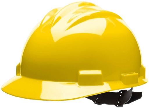 [50BUL-ISHM-61YLBFG] Bullard USA, 61YLBFG, S61, Industrial Safety Helmet, Non-vented, Cap style, 4 point Flexgen ratchet, Yellow