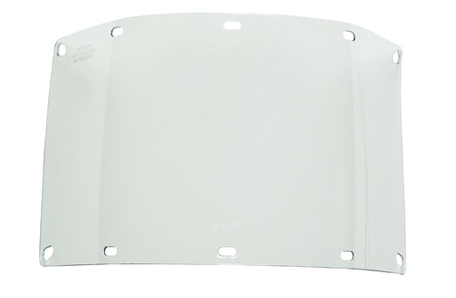 [WEB-BUL-840TX2] Bullard USA, 840TX2, Face Shield, Tritan, Clear, Top and Bottom Mount, 8" x 15" x 0.04"