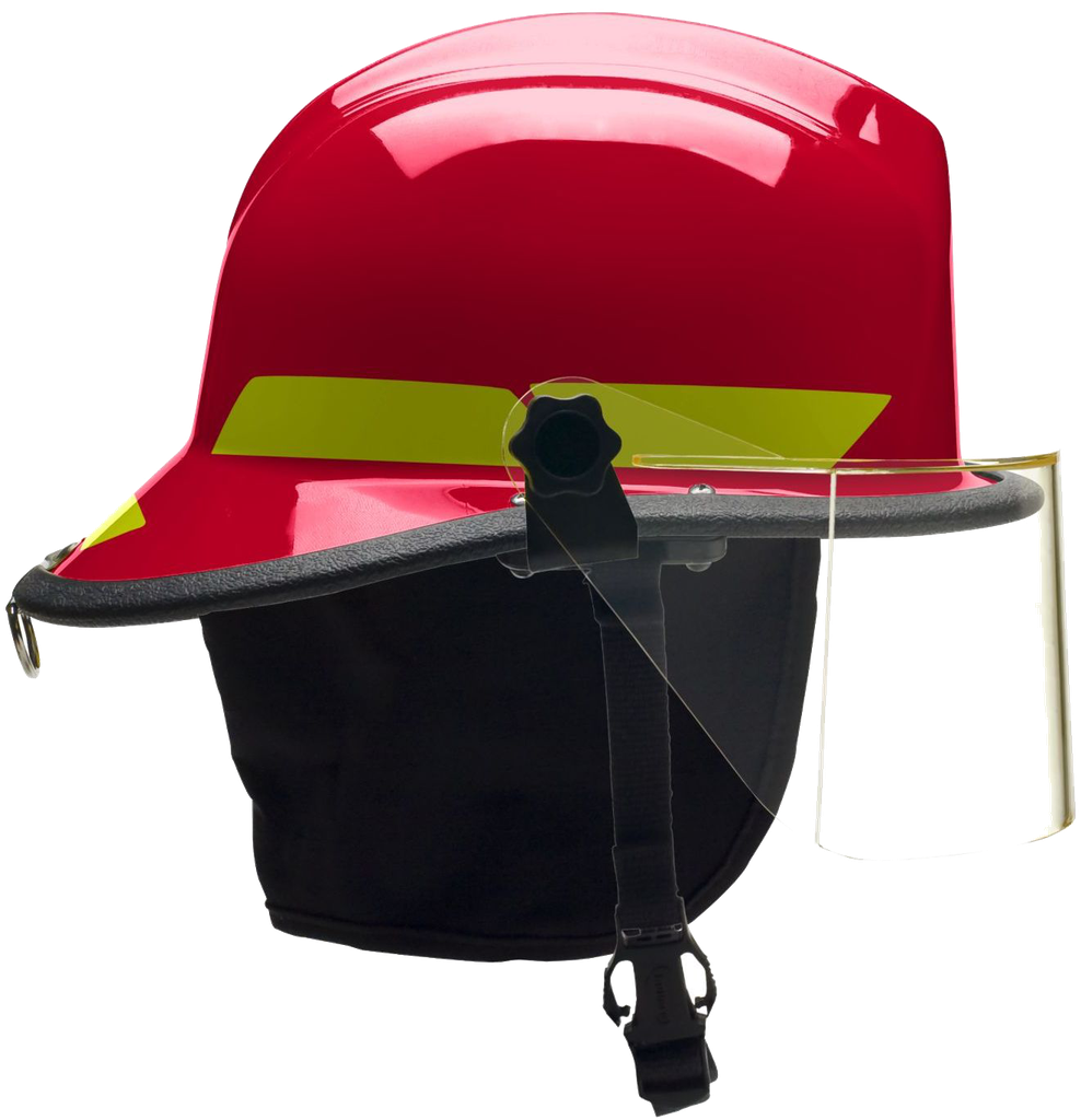 Bullard USA, LTX Firefighting Helmet, Structural, NFPA style, with R330 ...