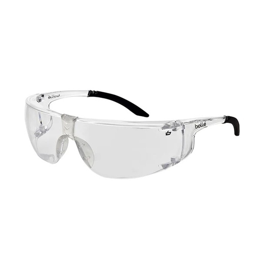[WEB-BOLLE-1653801A] Bolle Safety, 1653801A, Curve, Safety Glasses, AS/AF, Clear lens