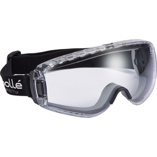 [WEBSITE] Bolle Safety, 1679110, Pilot 2, Safety Goggles, Indirect Vent, AS/AF, Clear Lens