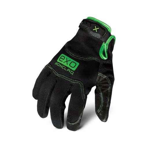 Ironclad, EXO2-MPG Motor Pro, Work Gloves, Embossed Palm, Black, EN 3121
