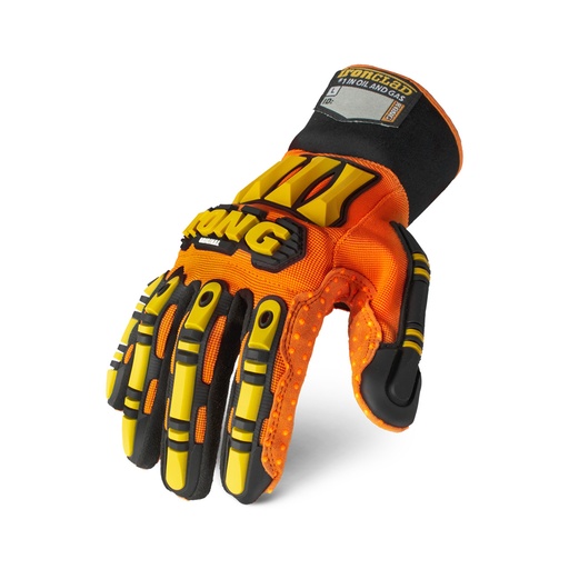Ironclad, SDX2 Kong Original, Impact Work Gloves, PVC/PU Dot Leather Palm, EN 4242AP