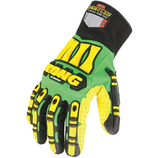 [WEBSITE] Ironclad, SDXC Cut Resistant, Impact Work Gloves, PVC/PU Dot Leather Palm, EN 3X44CP