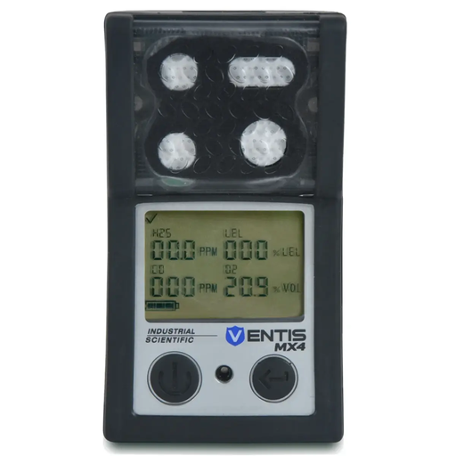 [WEBSITE] Industrial Scientific, K1234100201, VENTIS MX4, Diffusion, LEL, O2, CO, H2S