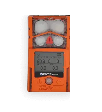 [WEBSITE] Industrial Scientific, K1234101211, VENTIS Pro5, Diffusion, LEL, O2, H2S, CO, Colour: Orange
