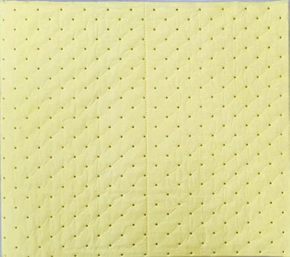 [WEB-SPL-CP310/100-YL] Spill Station, Model: CP310, Hazchem Absorbents 200gsm, Dimensions: 480 X 430MM, Dimpled, Laminated and Perforated, 100'S/PACK