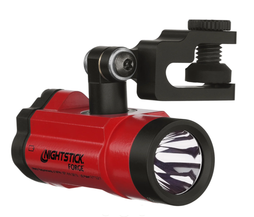 [WEB-NS-5465R] Nightstick, FORGE® Intrinsically Safe Helmet Mounted Function Light - 2 CR123, Red, UL913 / ATEX, 5465R