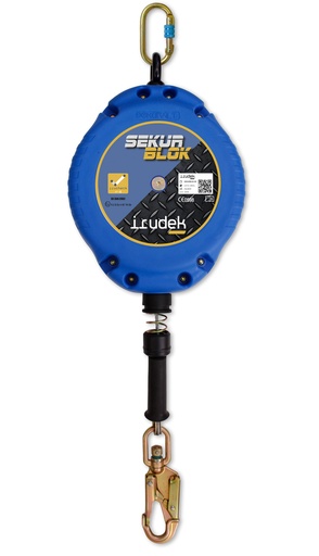 [WEBSITE] Irudek, Sekurblok 20, Self-Retracting Lifeline, Steel Cable, 20 Meters